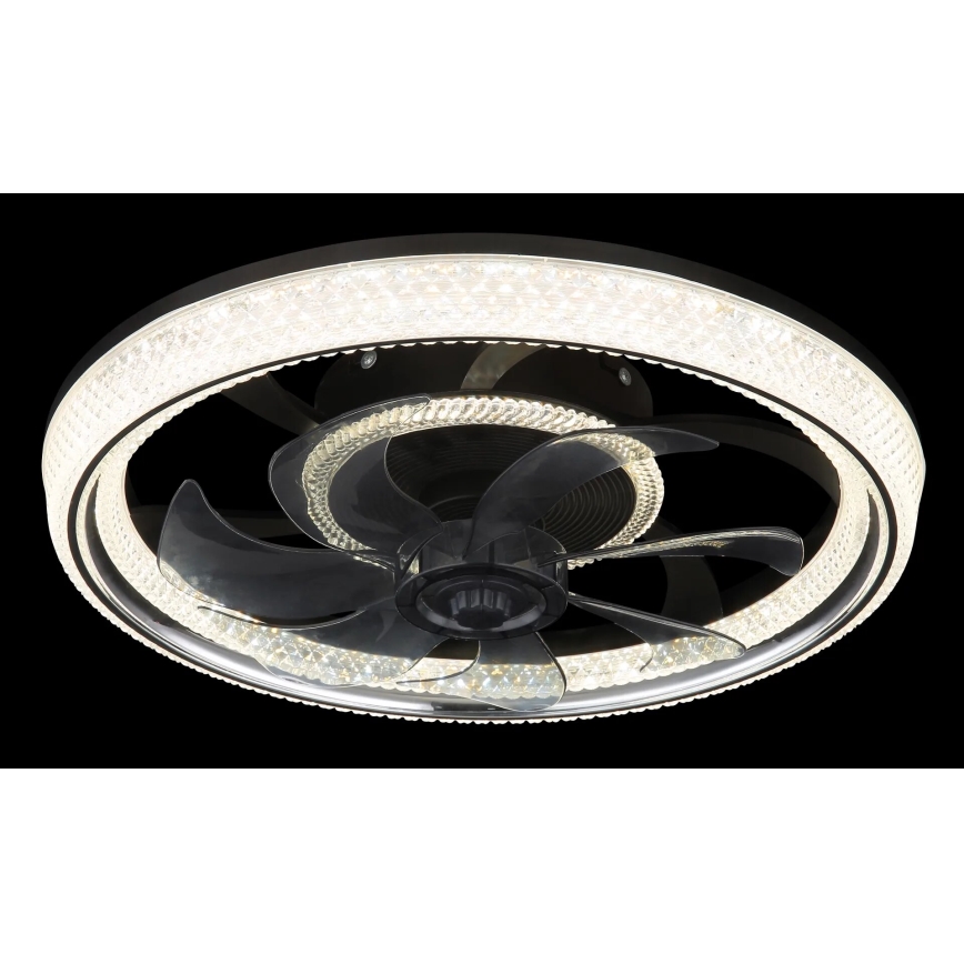 Globo - LED prigušiva plafonski ventilator LED/30W/230V 2700-6000K + daljinski upravljač