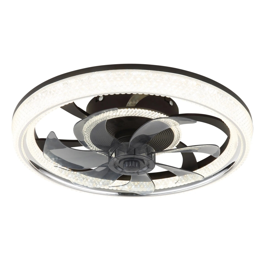 Globo - LED prigušiva plafonski ventilator LED/30W/230V 2700-6000K + daljinski upravljač