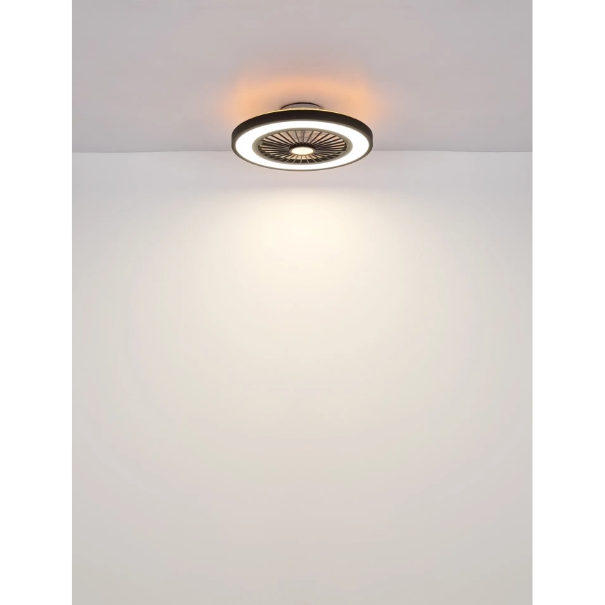 Globo - LED prigušiva plafonski ventilator LED/45W/230V 3000-6500K + daljinski upravljač