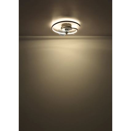 Globo - LED prigušiva plafonski ventilator LED/30W/230V 2700-6500K + daljinski upravljač