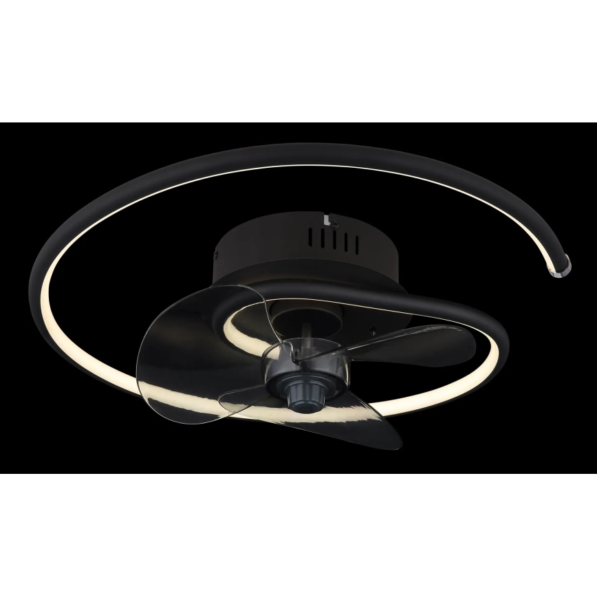 Globo - LED prigušiva plafonski ventilator LED/30W/230V 2700-6500K + daljinski upravljač
