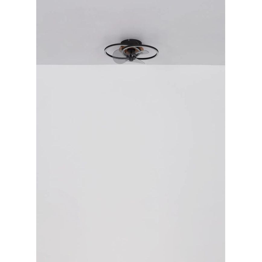 Globo - LED prigušiva plafonski ventilator LED/24W/230V 2700-6500K + daljinski upravljač