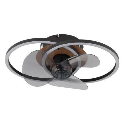Globo - LED prigušiva plafonski ventilator LED/24W/230V 2700-6500K + daljinski upravljač
