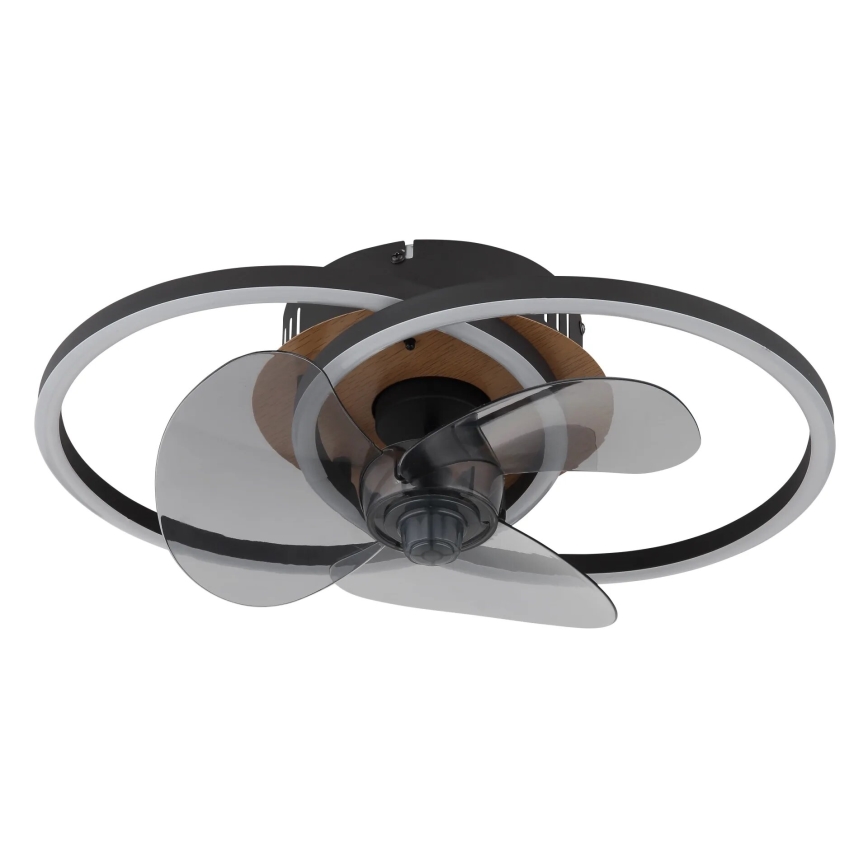 Globo - LED prigušiva plafonski ventilator LED/24W/230V 2700-6500K + daljinski upravljač