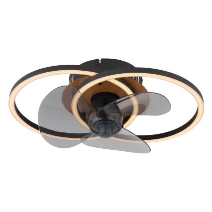 Globo - LED prigušiva plafonski ventilator LED/24W/230V 2700-6500K + daljinski upravljač