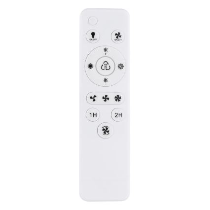 Globo - LED prigušiva plafonski ventilator LED/24W/230V 2700-6500K + daljinski upravljač