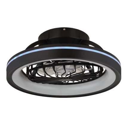 Globo - LED RGB prigušiva plafonski ventilator LED/40W/230V 2700-6500K + daljinski upravljač