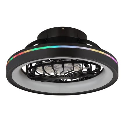 Globo - LED RGB prigušiva plafonski ventilator LED/40W/230V 2700-6500K + daljinski upravljač