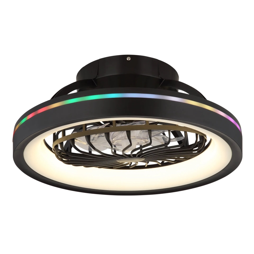 Globo - LED RGB prigušiva plafonski ventilator LED/40W/230V 2700-6500K + daljinski upravljač
