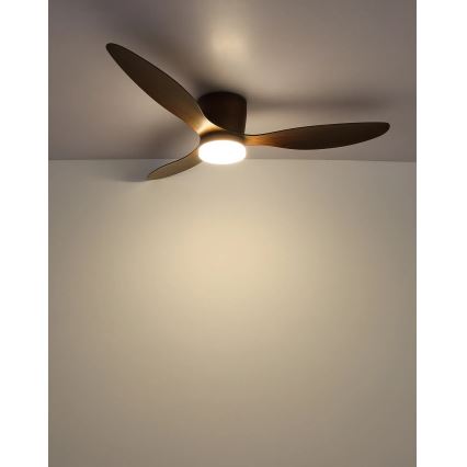Globo - LED prigušiva plafonski ventilator LED/20W/230V 3000-6500K + daljinsko upravljanje