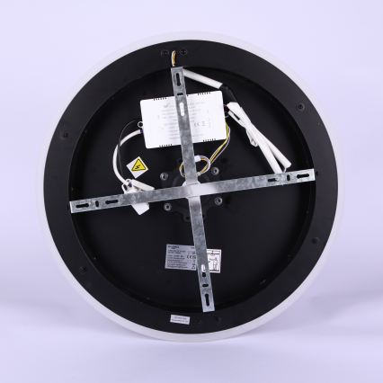 Globo - LED prigušiva stropni ventilator LED/36W/230V 2700-6000K crna + daljinski upravljač