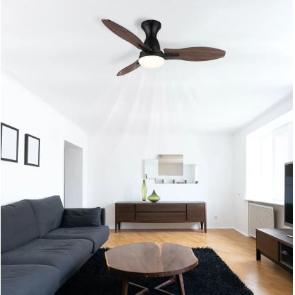 Globo - LED prigušiva plafonski ventilator LED/22W/230V 3000/4500/6000K + daljinsko upravljanje