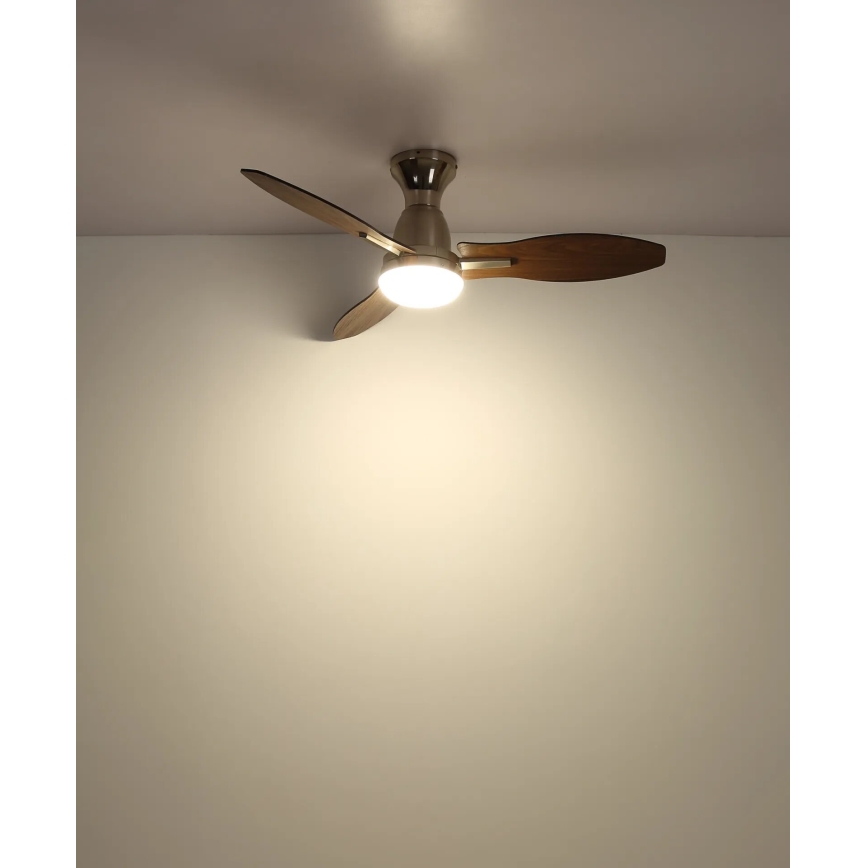 Globo - LED prigušiva plafonski ventilator LED/22W/230V 3000/4500/6000K + daljinski upravljač