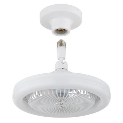 Globo - LED prigušiva plafonski ventilator LED/20W/230V 3000-6500K bela + daljinski upravljač