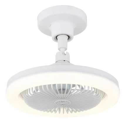 Globo - LED prigušiva plafonski ventilator LED/20W/230V 3000-6500K bela + daljinski upravljač