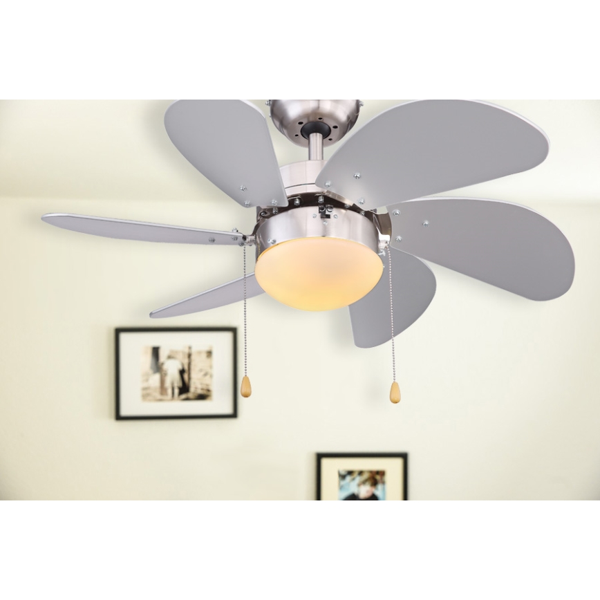 Globo - Plafonski ventilator 1xE14/60W/230V