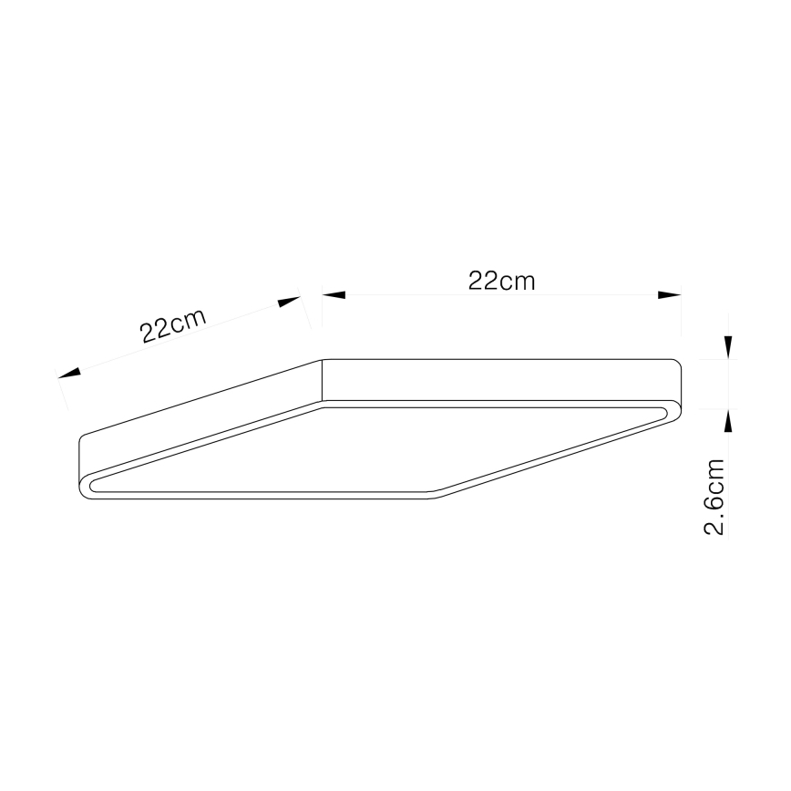Globo - LED plafonsko svetlo LED/28W/230V