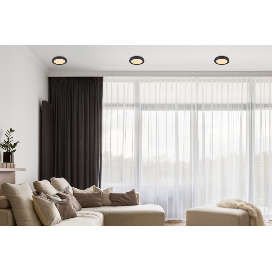 Globo - LED plafonsko svetlo LED/18W/230V 3000/4000/6500K crno