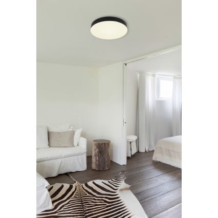 Globo - LED plafonsko svetlo LED/24W/230V 3000K/4000K/6500K prečnik 30 cm crno