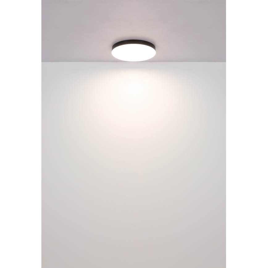 Globo - LED plafonsko svetlo LED/24W/230V 3000K/4000K/6500K prečnik 30 cm crno