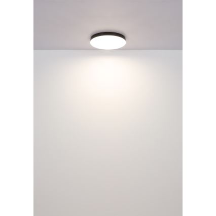 Globo - LED plafonsko svetlo LED/36W/230V 3000K/4000K/6500K prečnika 40 cm crno
