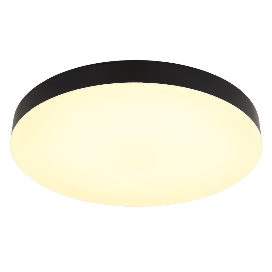 Globo - LED plafonsko svetlo LED/36W/230V 3000K/4000K/6500K prečnika 40 cm crno