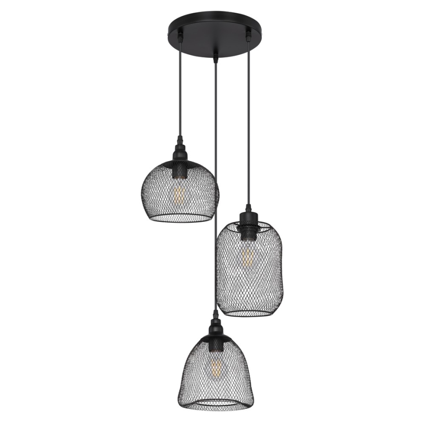 Globo - Luster na sajli 3xE27/60W/230V