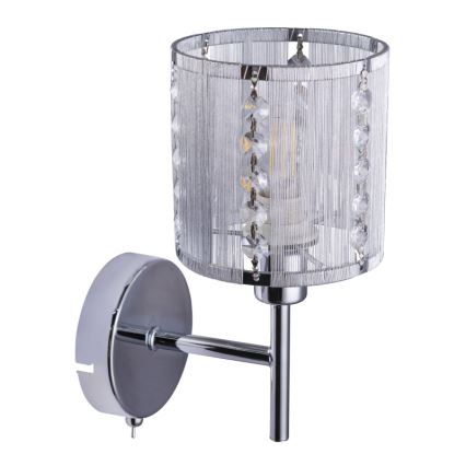 Globo - Zidna svetiljka 1xE14/40W/230V matni hrom