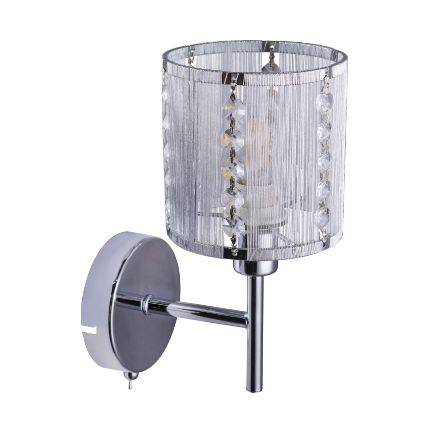 Globo - Zidna svetiljka 1xE14/40W/230V matni hrom