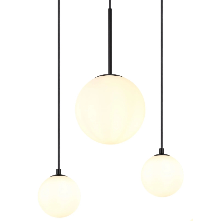 Globo - Luster na sajli 3xE27/9W/230V + 3xG9/5W