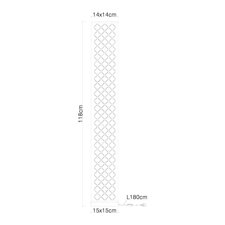 Globo - Podna lampa 2xE27/40W/230V