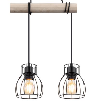 Globo - Luster na sajli 3xE27/40W/230V