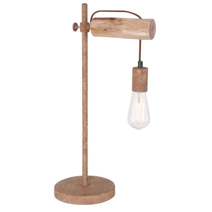 Globo - Stona lampa 1xE27/40W/230V topola