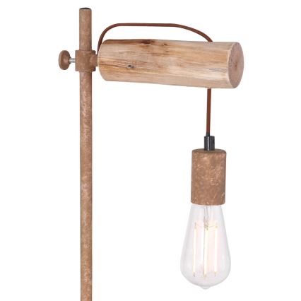 Globo - Stona lampa 1xE27/40W/230V topola