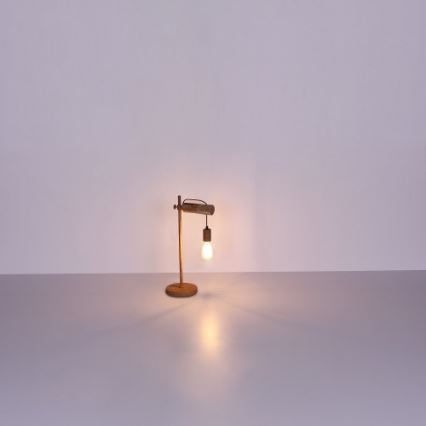 Globo - Stona lampa 1xE27/40W/230V topola