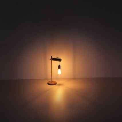 Globo - Stona lampa 1xE27/40W/230V topola