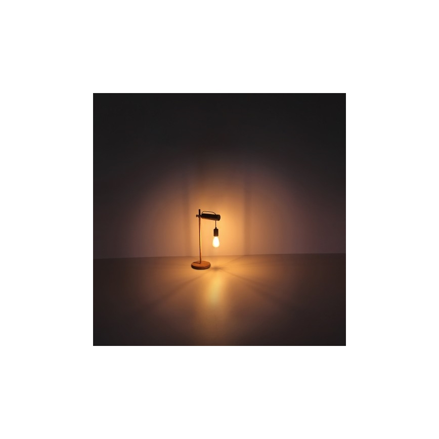 Globo - Stona lampa 1xE27/40W/230V topola