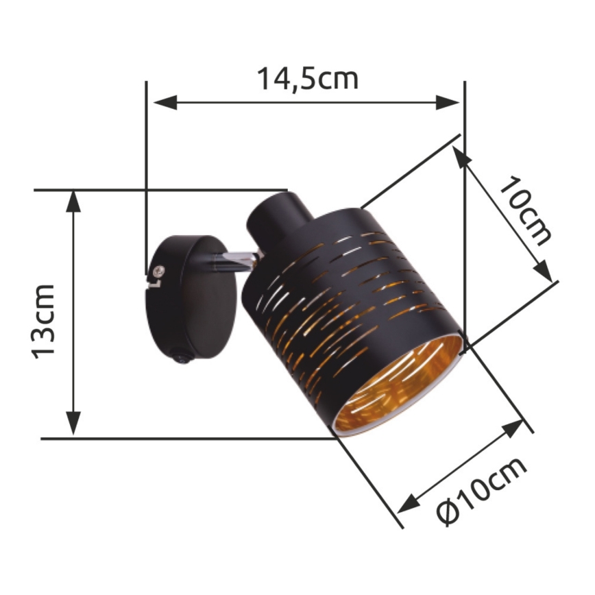 Globo - Zidna svetiljka 1xE14/15W/230V