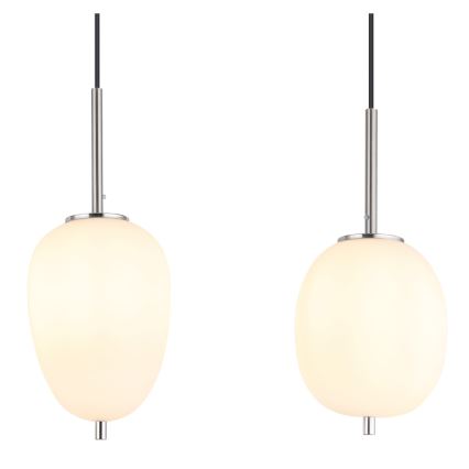 Globo - Luster na sajli 4xE14/40W/230V bela