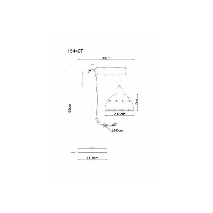 Globo - Stona lampa 1xE27/60W/230V