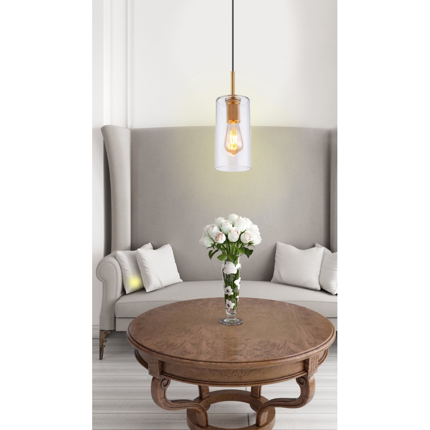 Globo - Luster na sajli 1xE27/60W/230V