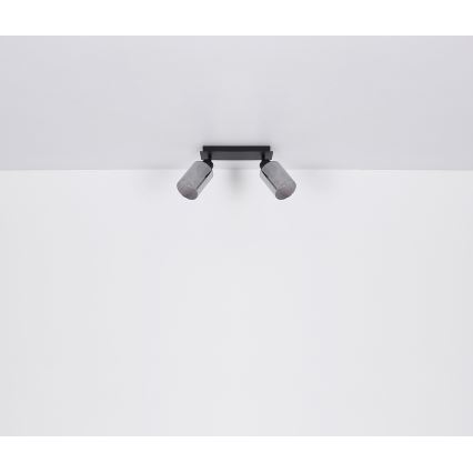 Globo - Spot svetiljka 2xE27/15W/230V crna
