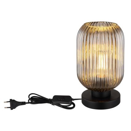 Globo - Stona lampa 1xE27/40W/230V siva