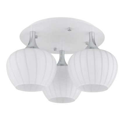 Globo - Stropni luster 3xE27/40W/230V, beli