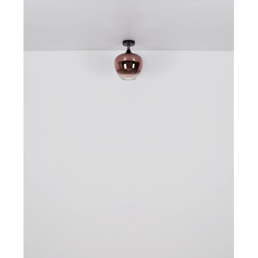 Globo - Plafonska svetiljka 1xE27/40W/230V, bakarna