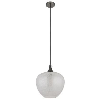 Globo - Luster na sajli 1xE27/40W/230V Ø 29 cm bela/antracit