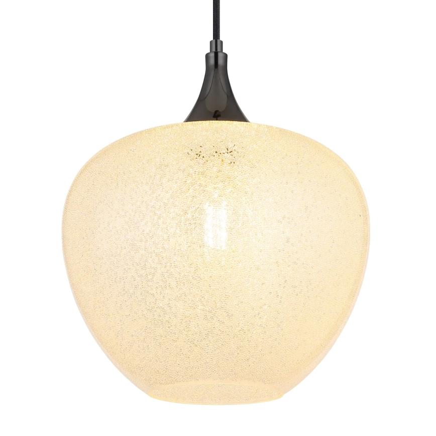 Globo - Luster na sajli 1xE27/40W/230V Ø 29 cm bela/antracit
