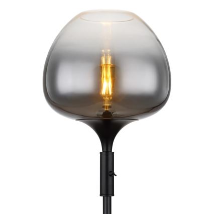 Globo - Podna lampa 1xE27/40W/230V crna