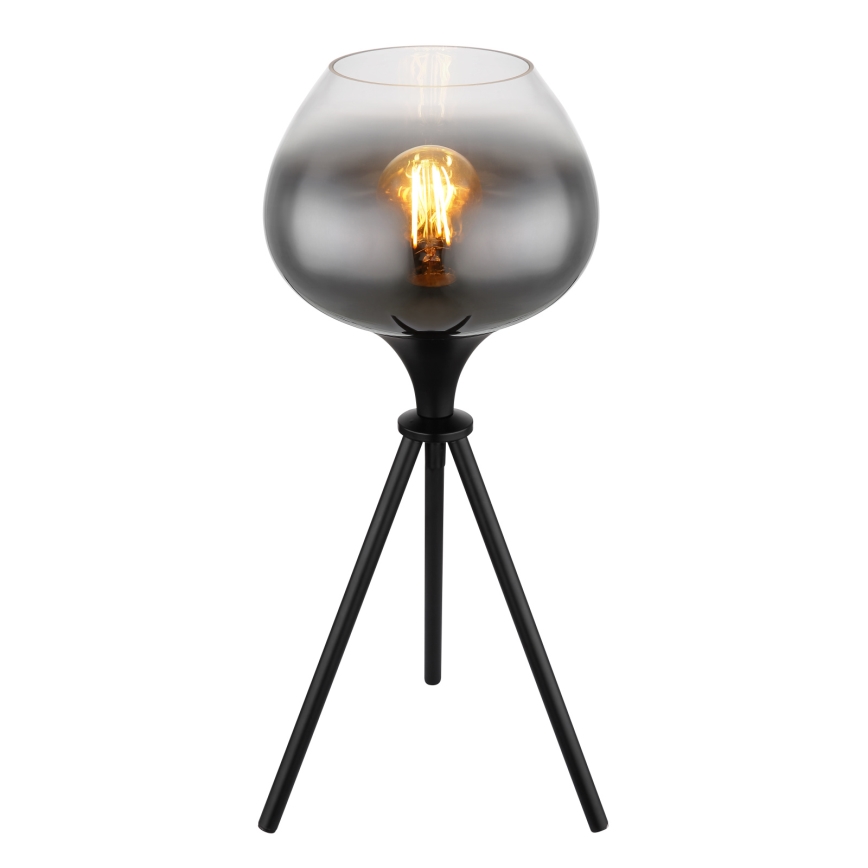 Globo - Stona lampa 1xE27/40W/230V crna