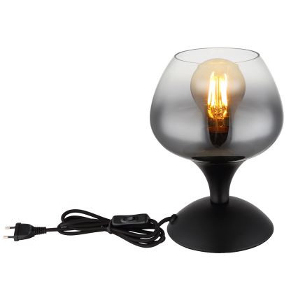 Globo - Stona lampa 1xE27/40W/230V crna